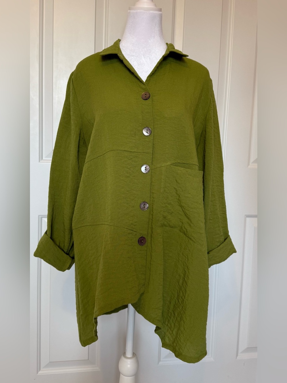 Asymmetrical Tunic Shirt